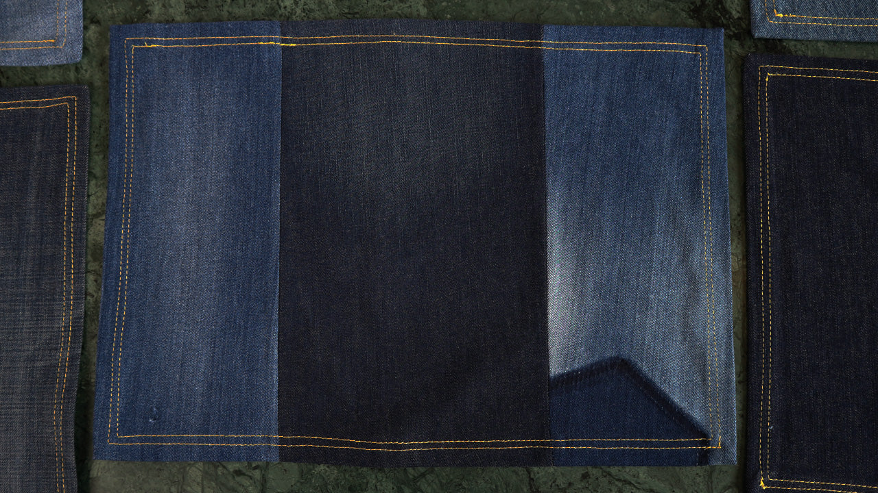 PLACEMAT - DENIM UPCYCLED #13