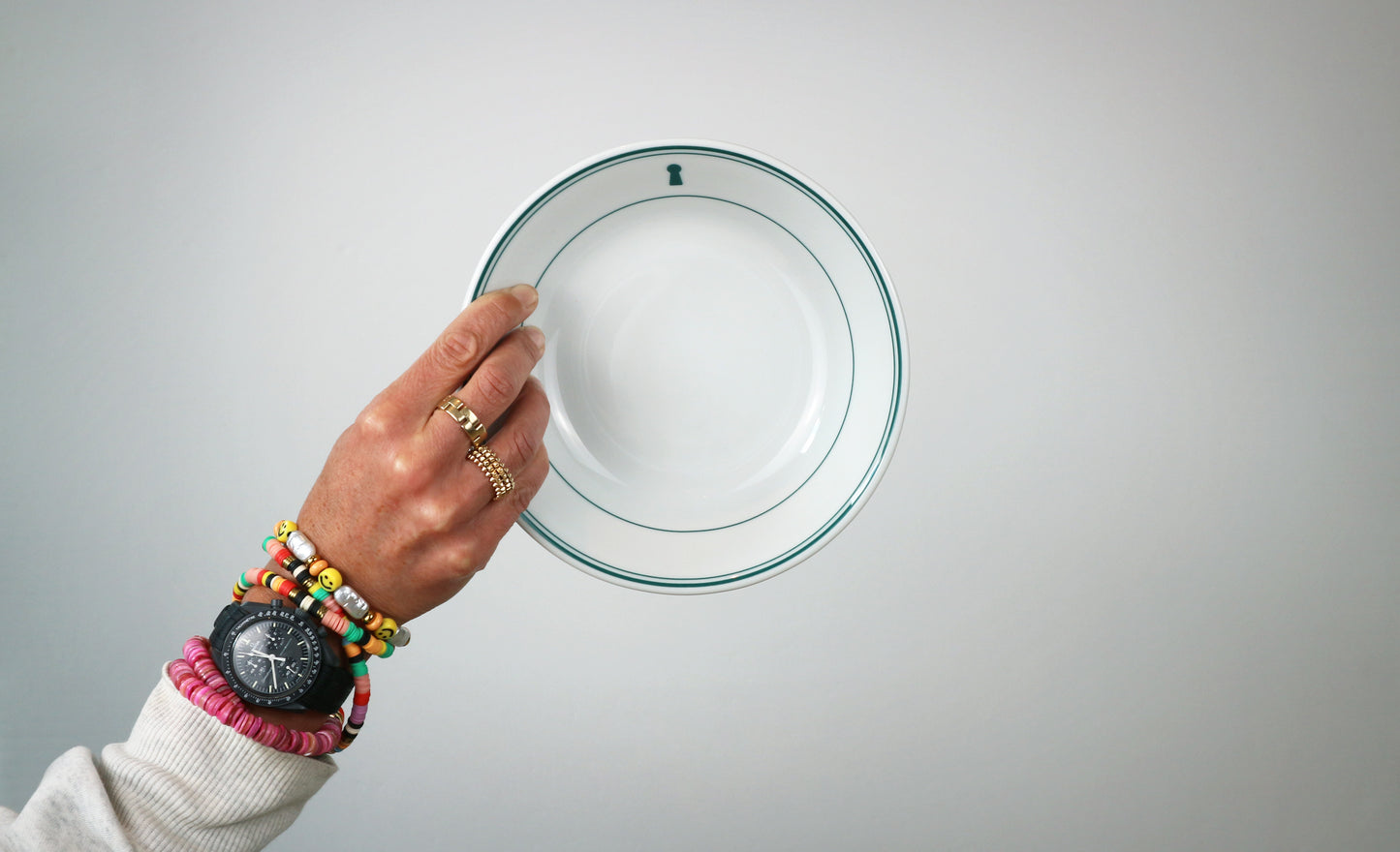 PORCELAIN BOWL - with lock