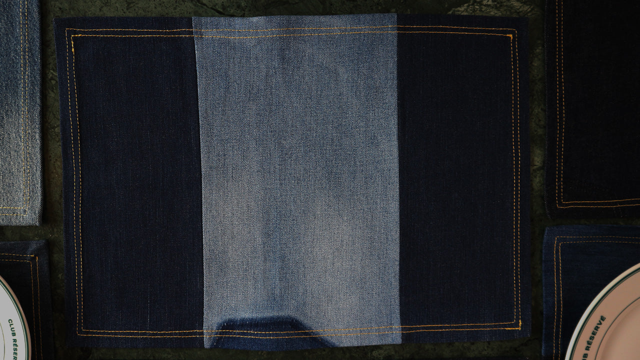 PLACEMAT - DENIM UPCYCLED #11