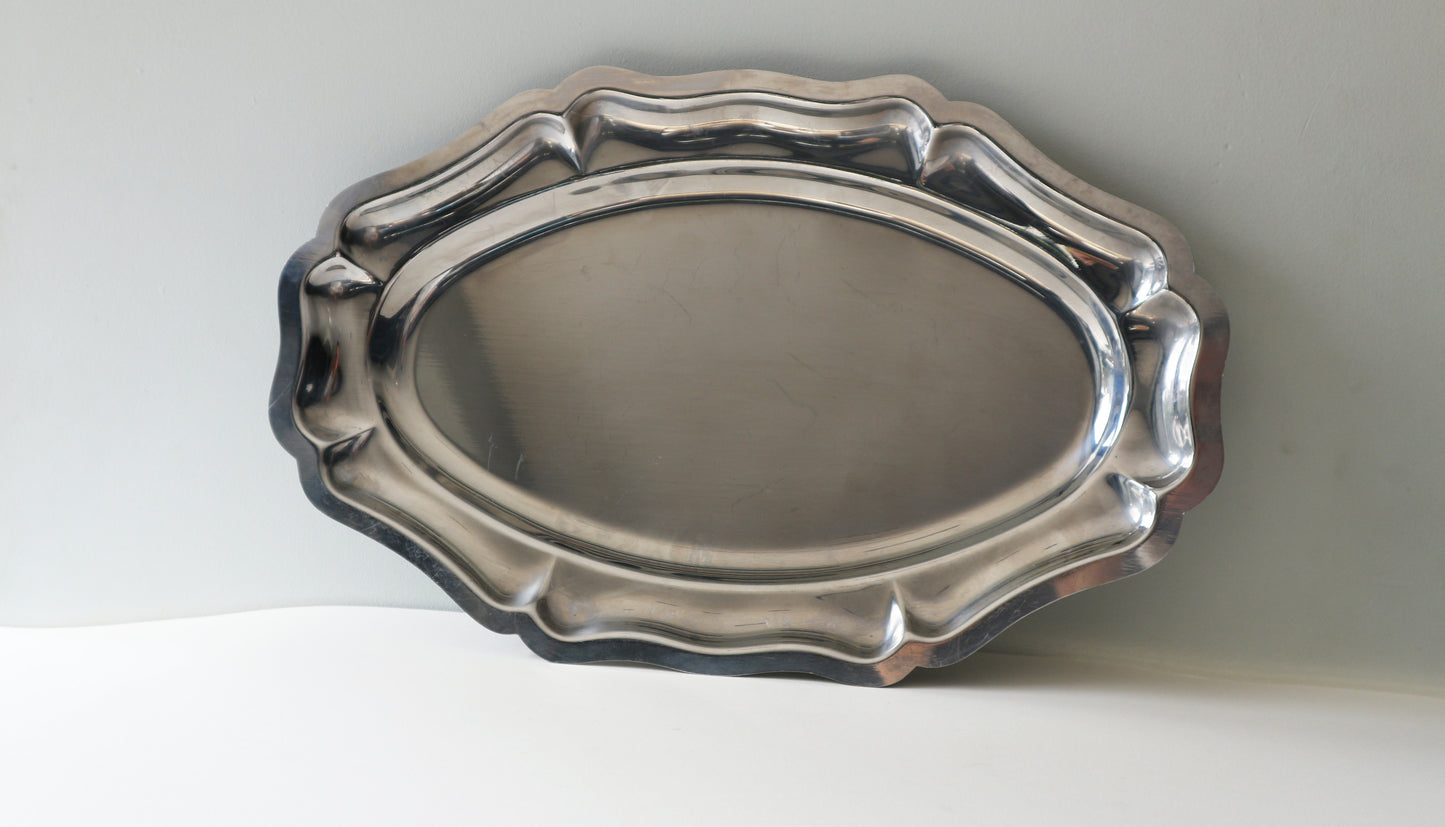 VINTAGE Serving Tray Oval (small)
