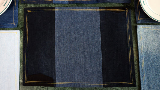 PLACEMAT - DENIM UPCYCLED #26