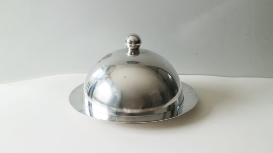 VINTAGE Silver plated Cheese Dome