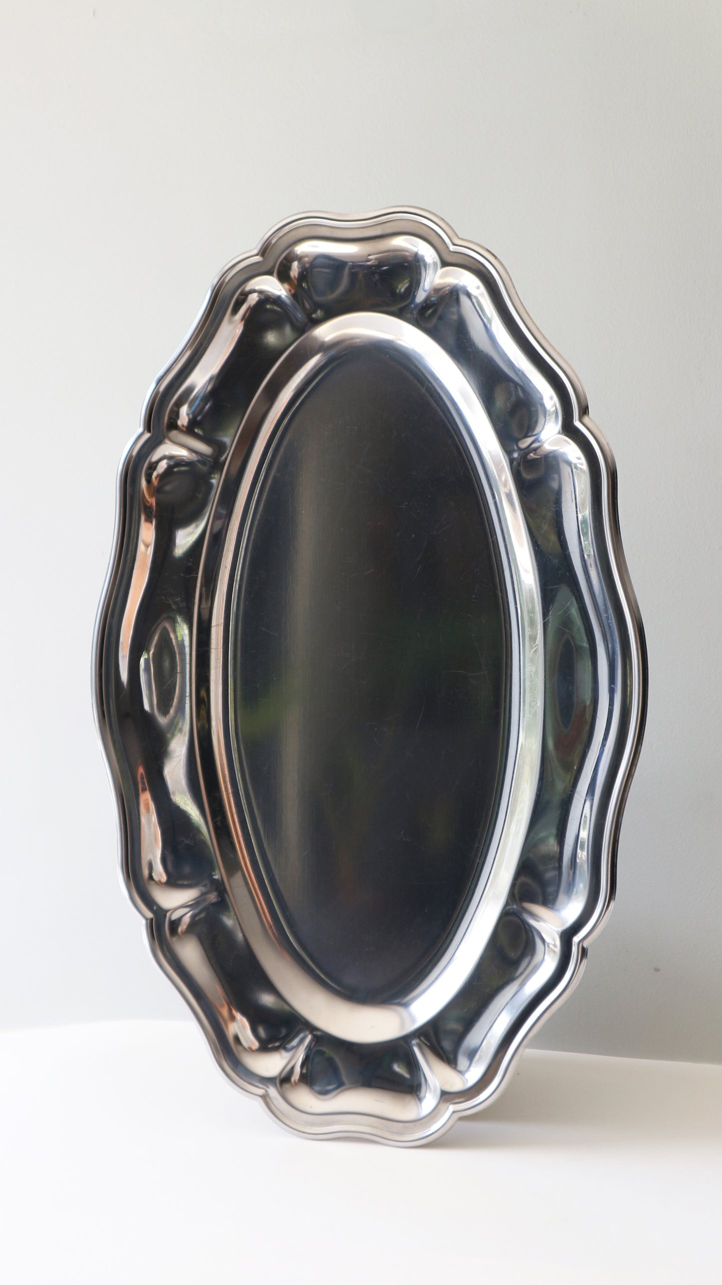 VINTAGE Serving Tray Oval