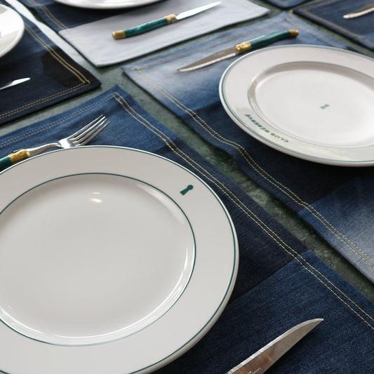 PLACEMAT - DENIM UPCYCLED #6