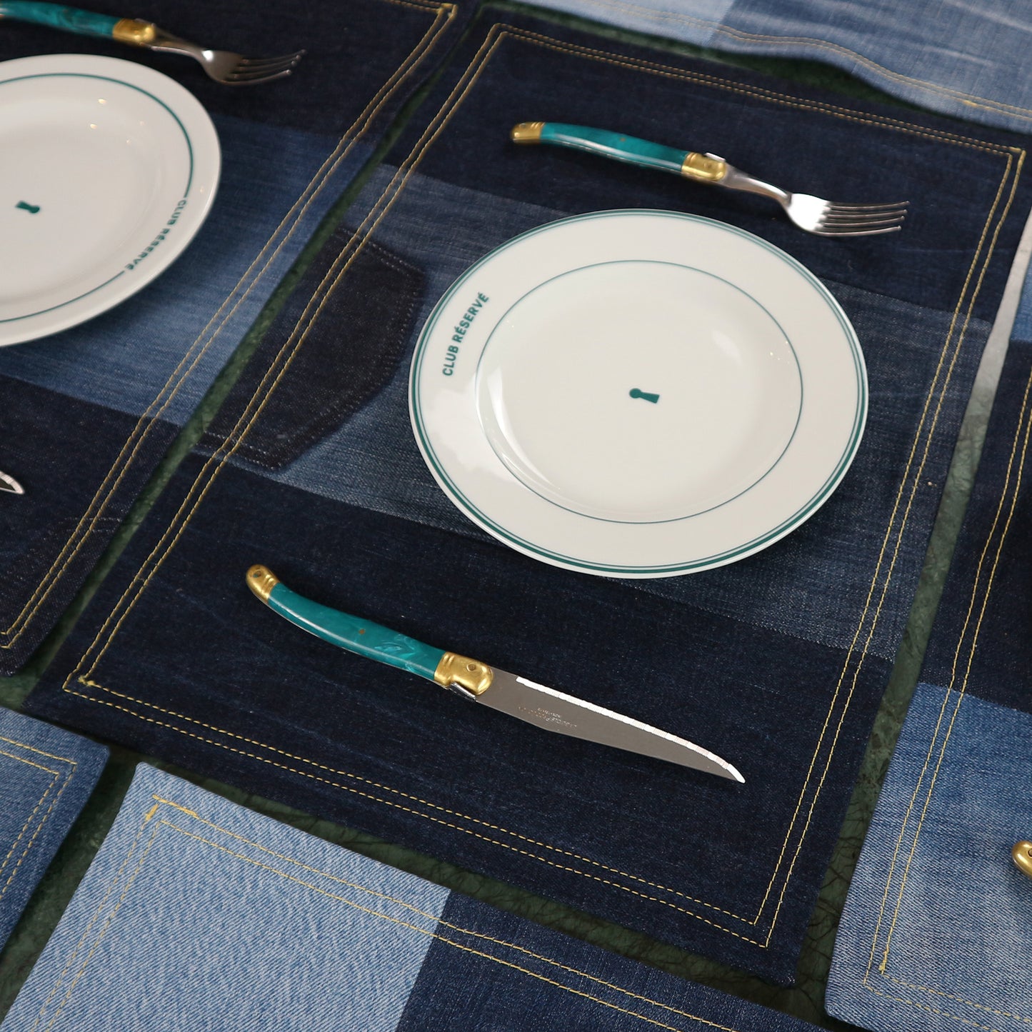 PLACEMAT - DENIM UPCYCLED #25